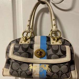 Coach signature satchel bag/purse style #13194